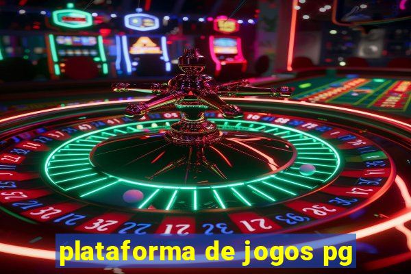 plataforma de jogos pg